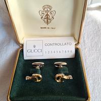 gemelli GUCCI vintage Morsetto ( Horsebit)