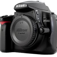 Fotocamera Nikon D5000 body 12 Mpixel no obiettivo
