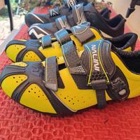 2 paia di scarpe mtb gravel ciclocoss