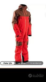 tuta sci intera uomo