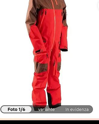 tuta sci intera uomo