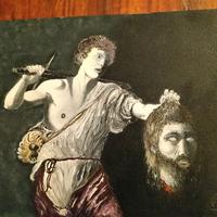 Caravaggio story olio su tela 