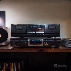 TAPE PIONEER CT-W420R E CD PHILIPS CDR 760