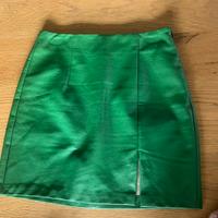 Minigonna verde