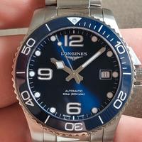 longines hydroconquest 39 mm blu full set