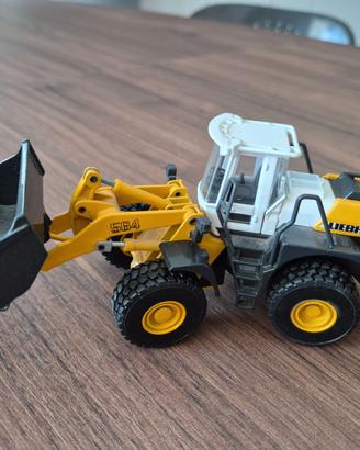 Modellino pala Liebherr 564 metallo scala 1:50