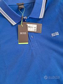 Polo BOSS nuova originale. Blu Intenso Taglia 5XL