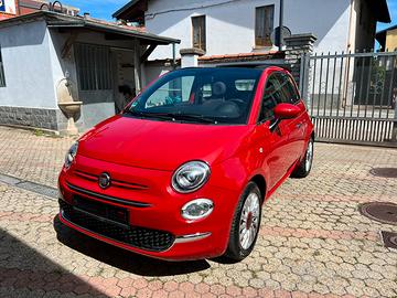 Fiat 500 Red Cabrio 2023