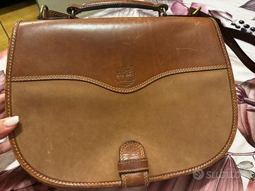 Borsa Timberland vintage pelle e suede