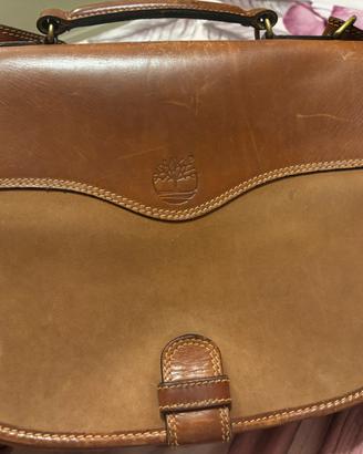 Borsa Timberland vintage pelle e suede
