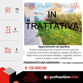 Appartamento con giardino