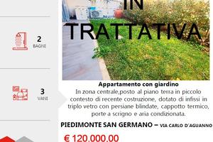 Appartamento con giardino