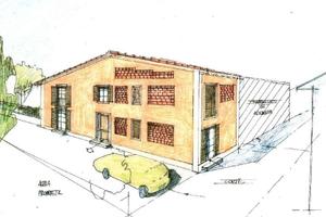 Rustico / Casale di 130 m² con 5 locali e posto au