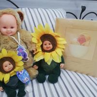  Anne Geddes 3 bambole più album foto grande