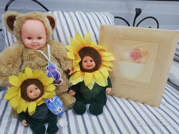  Anne Geddes 3 bambole più album foto grande