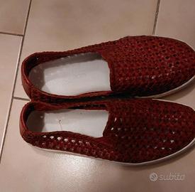 scarpe traforate in pelle  Daniela  Mori Milano