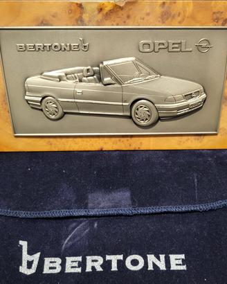 Carrozzeria BERTONE Torino Targa Metallo parete o 