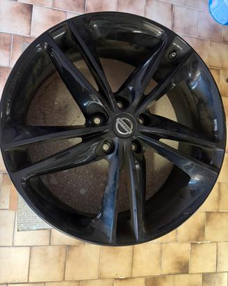 Cerchi lega neri 19” nissan qasqhai