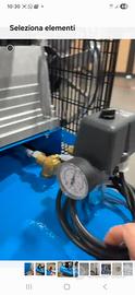compressore aria professionale GIS100 litri 220V m