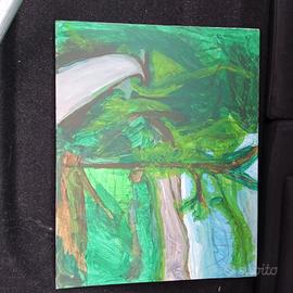 quadro misura 30 x24 centimetri acquerello