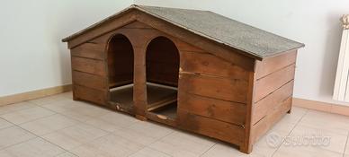 Cuccia doppia per cani