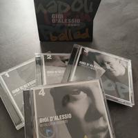 4 Cd originali di Gigi D'Alessio