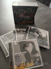 4 Cd originali di Gigi D'Alessio