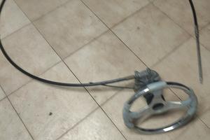 cavo timoneria con scatola e sterzo