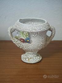 Coppetta vintage porcellana decorata 