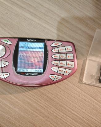 Nokia N-Gage telefono vintage con gioco Sonic 
