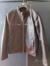 Giacca nera similpelle Unisex Sonny Bono Taglia M