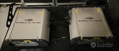 SHOWTEC Shogun DJ RG-100 60mW Red and 40mW ...