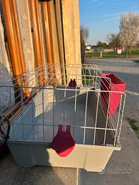 Gabbia per conigli e porcellini d’india