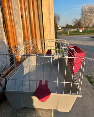 Gabbia per conigli e porcellini d’india