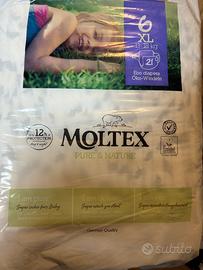 15 conf Moltex Pure & Nature Taglia 6 XL–Pannolini