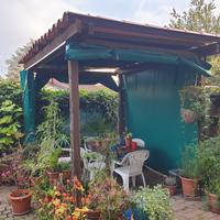 struttura gazebo in legno 