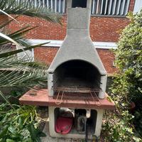 Barbecue in muratura