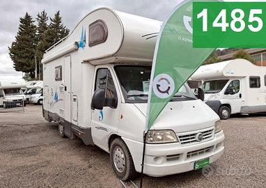 CAMPER ELNAGH DUCATO MANSARDATO 6 POSTI DINETTE GA