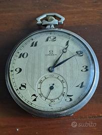orologio da tasca in argento Omega