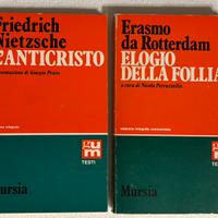 L’Anticristo Nietzsche + Elogio della Follia E.R.