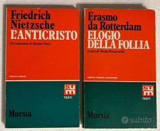 L’Anticristo Nietzsche + Elogio della Follia E.R.