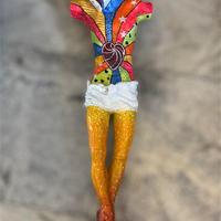 Scultura Battista Marello Pittore Pop Art Rarità