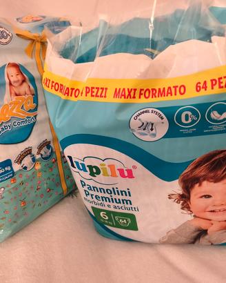 Confezioni NUOVE Pannolini 