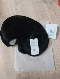 Parrucca Cosplay e Naturale Ondulata Colore Nera