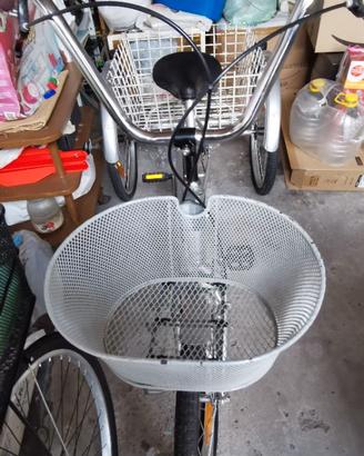 Bicicletta tre ruote