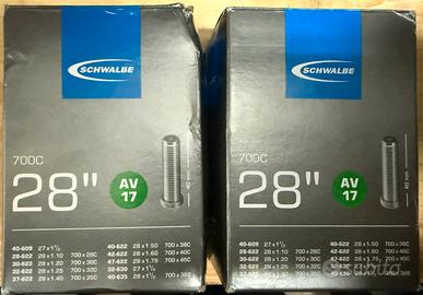 Coppia Camere d’aria Bicicletta