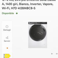 Lavasciuga Hoover H-WASH&DRY 700