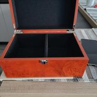 scacchiera legno pieghevole e scacchi