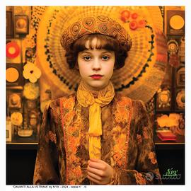 Stampa artistica “Davanti alla vetrina” di NYX