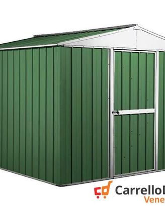 Box porta attrezzi lamiera 276x260 verde